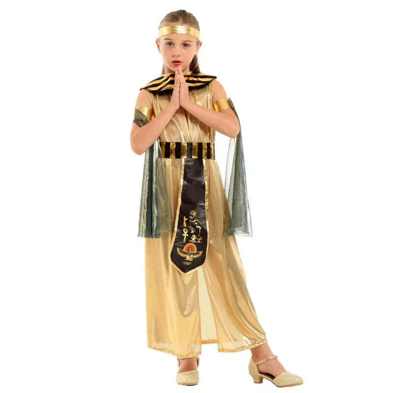 Costumes Ancient Egypt Egyptian Pharaoh Cleopatra Prince Princess Costume for Cosplay Anime Cosplay