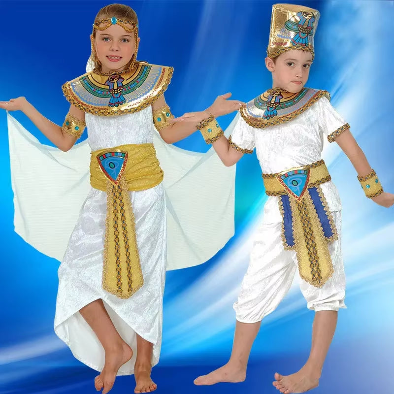 Costumes Ancient Egypt Egyptian Pharaoh Cleopatra Prince Princess Costume for Cosplay Anime Cosplay