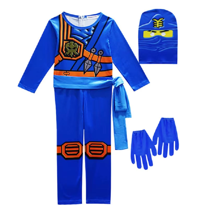 NINJA Cosplay Costume Jumpsuit Set Halloween Christmas Advanced Latest Ninja Cosplay Costume Party