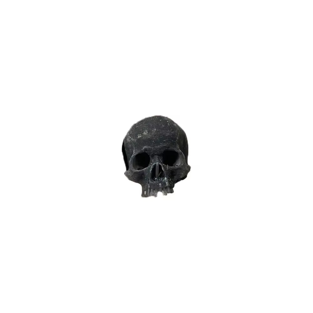Mini Skull High Quality Miniature Model for Halloween Home Decor Dollhouse Plant Fish Tank Decoration