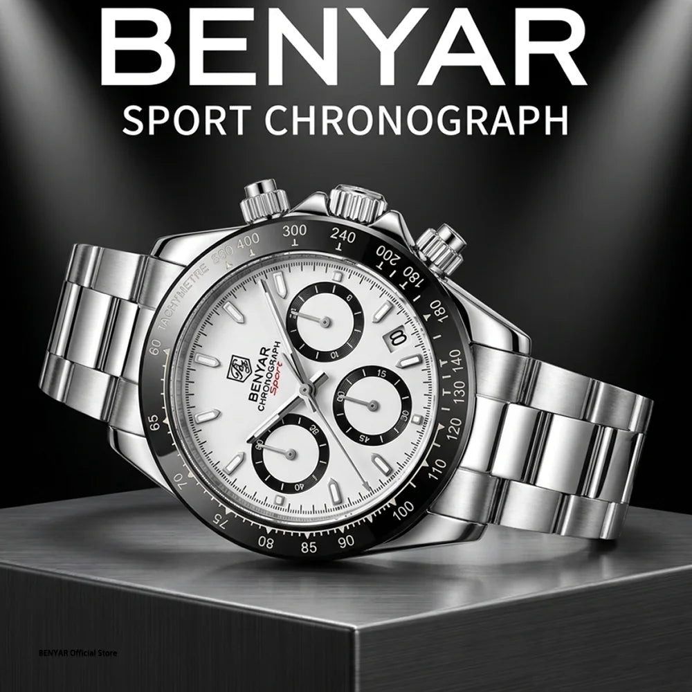 Reloj cronógrafo BENYAR para hombre