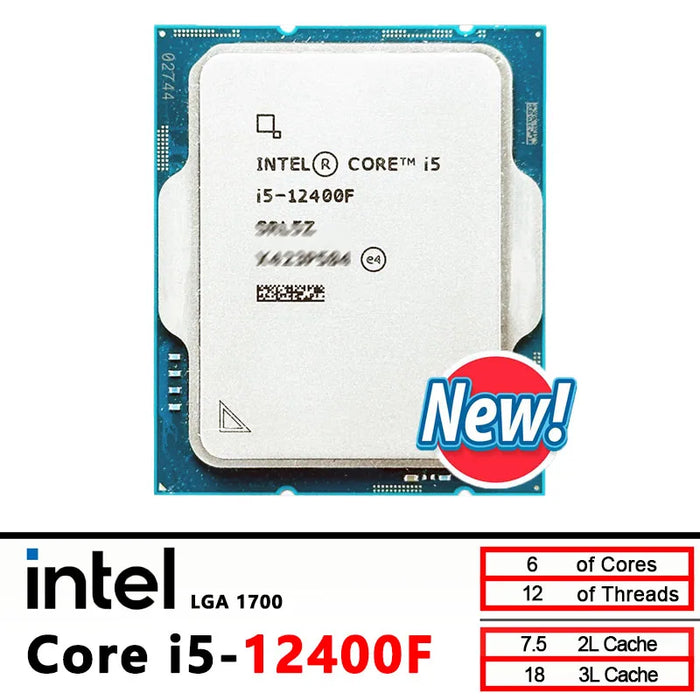 Procesador Intel i5-12400F