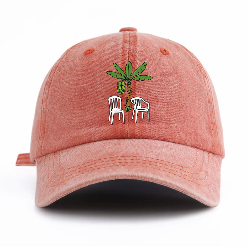 Gorra Palmera Rosa