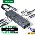 Hub USB-C Aluminio 6 en 1