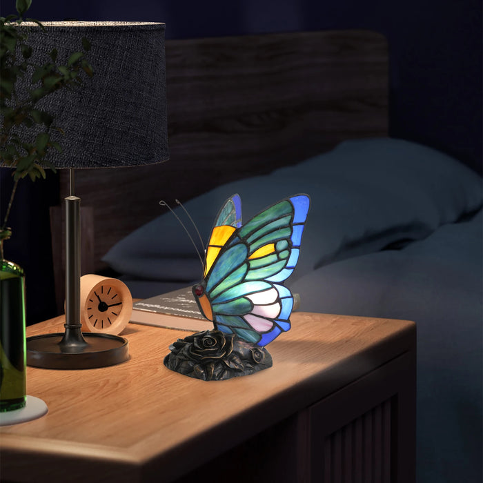 Lámpara mariposa Tiffany