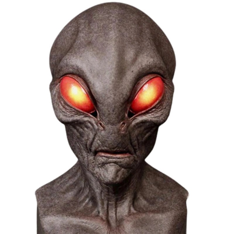 Máscara Alien de Ojos Rojos