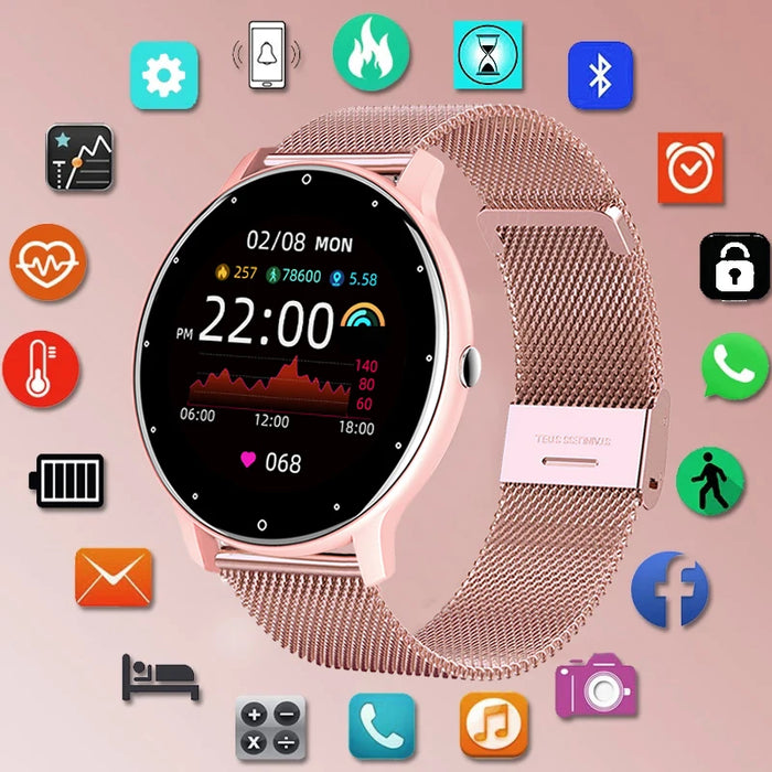 Reloj Mesh Pink