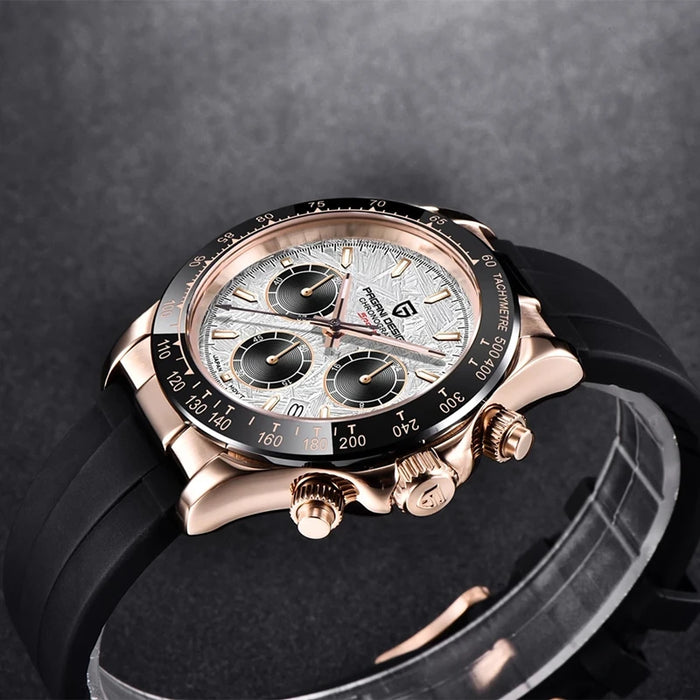 Reloj Gold White