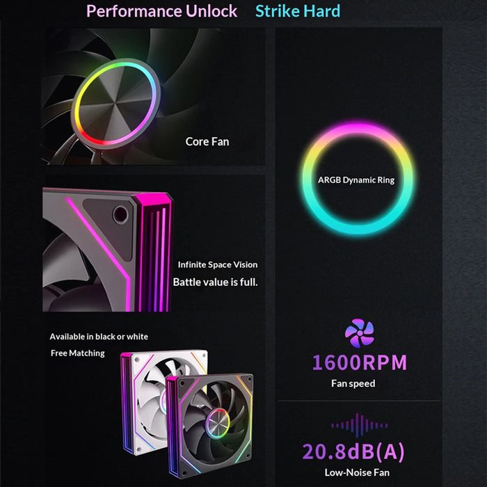 Ventilador Veebyte PRISM 120mm