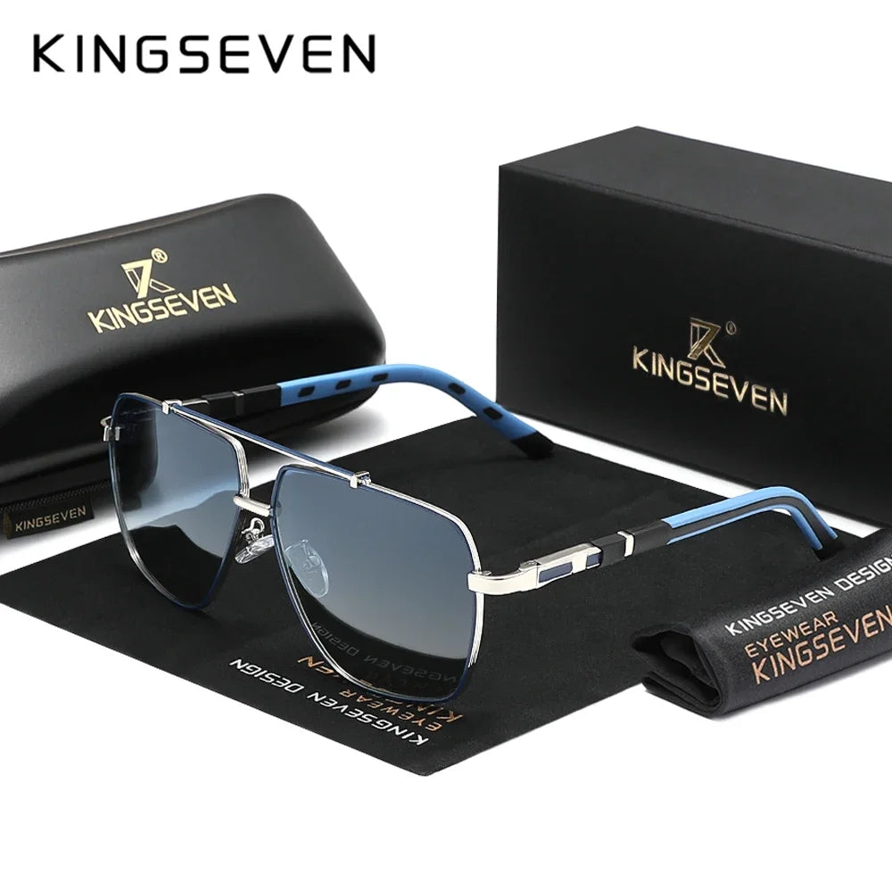 Lentes hombre oro gris