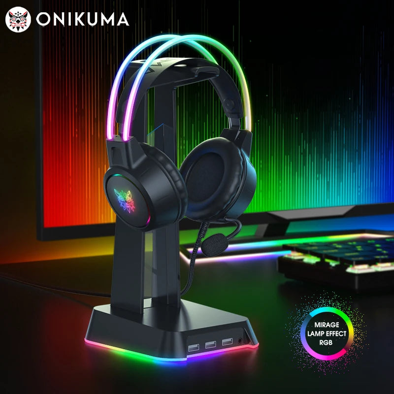 Audífonos ONIKUMA K9 RGB