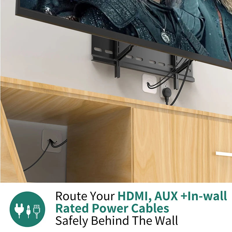 Organizador de cables de pared