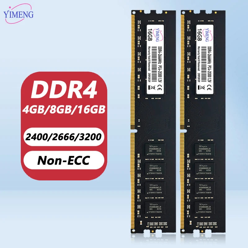 RAM DDR4 8/16GB 2666MHz