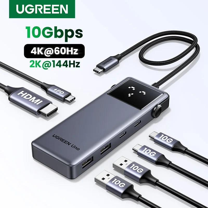 UGREEN Uno USB-C HUB 6-en-1