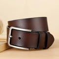 Cinturón de cuero PU de 3.7 cm para hombre