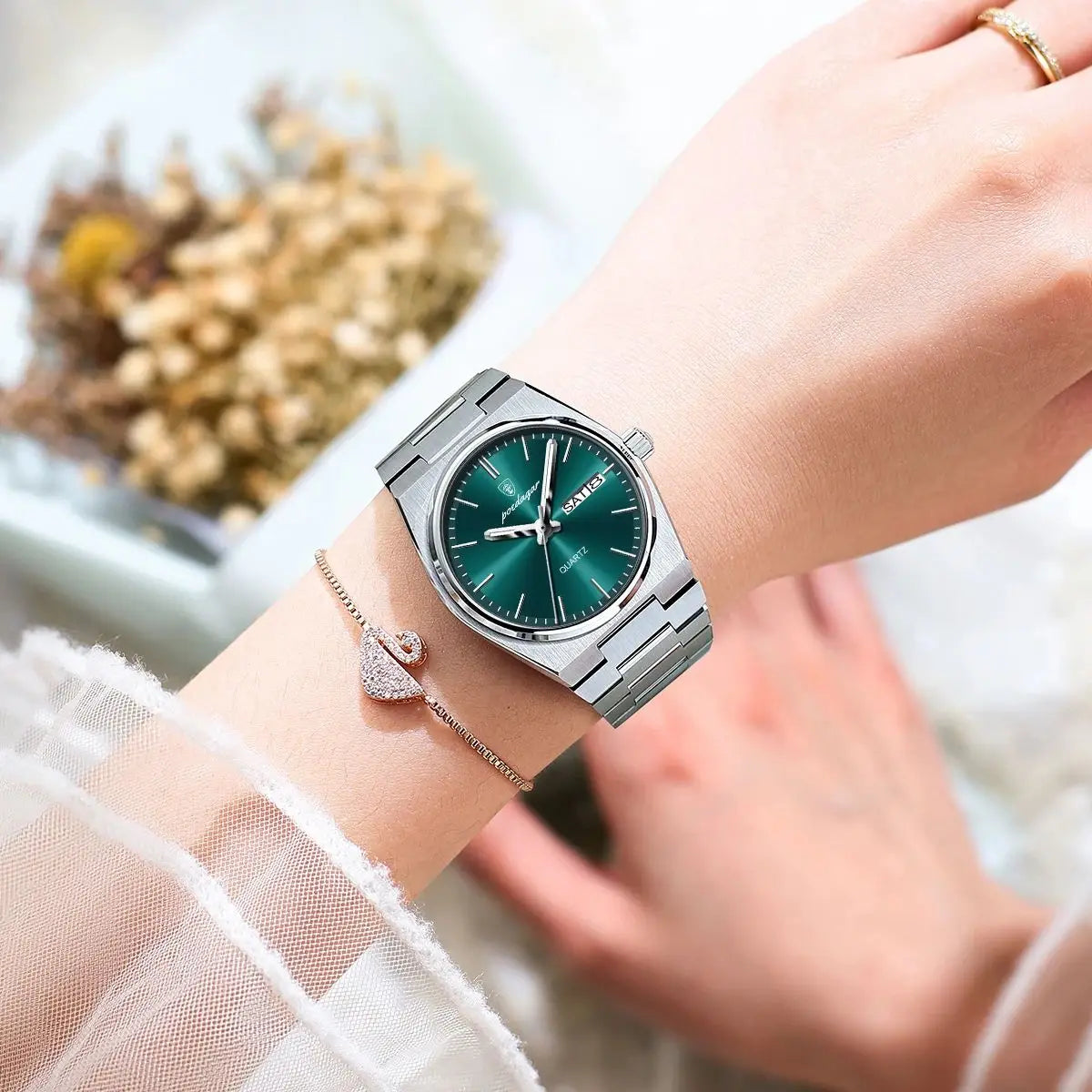 Reloj 786 Silver Green