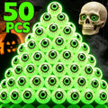 Ojos luminosos verdes 50 unidades