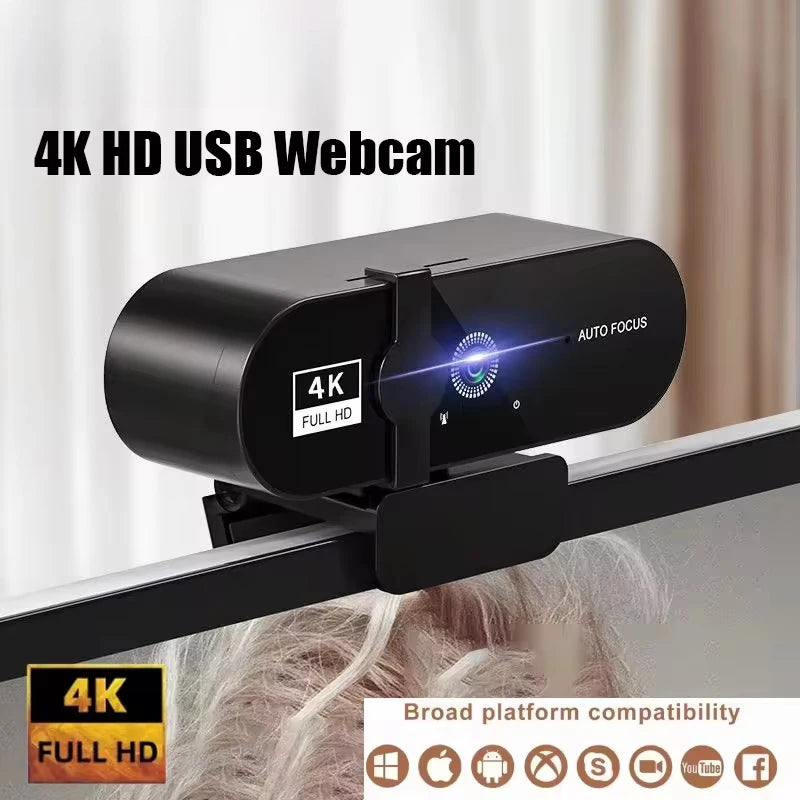 Cámara Web 1080P 2K Full HD USB 30fps