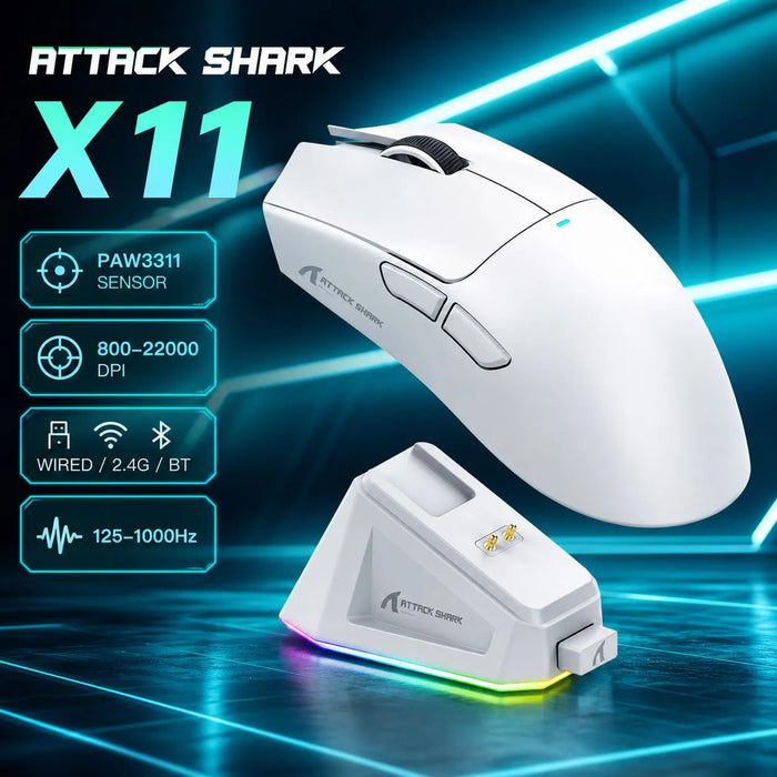 Ratón Gaming Attack Shark X11