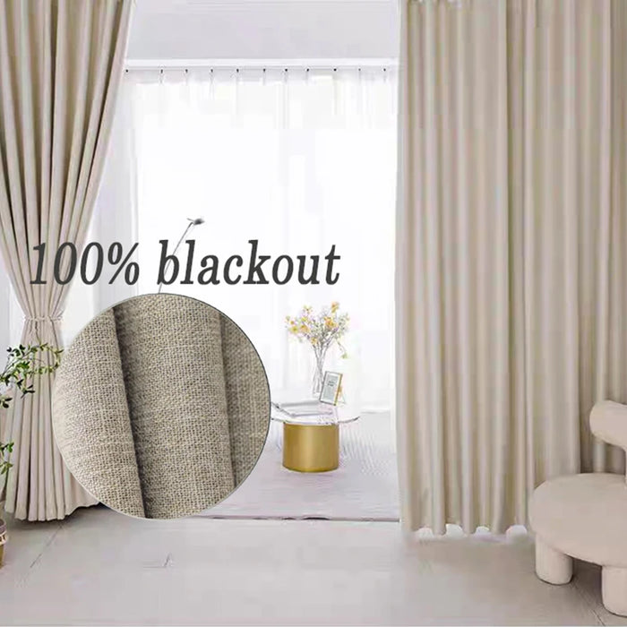Cortina blackout lino