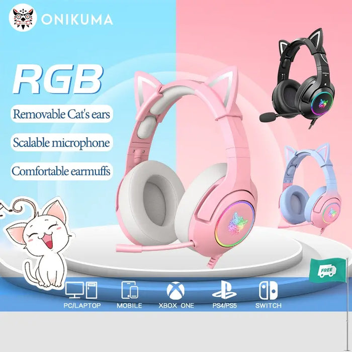 Audífonos ONIKUMA K9 RGB