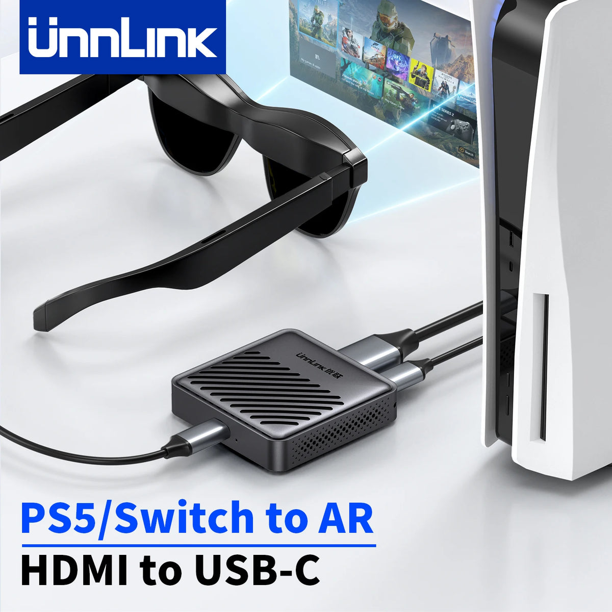 Adaptador HDMI a USB-C 4K Switch/ps5
