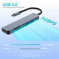 Hub USB-C 7 en 1 HDMI 4K