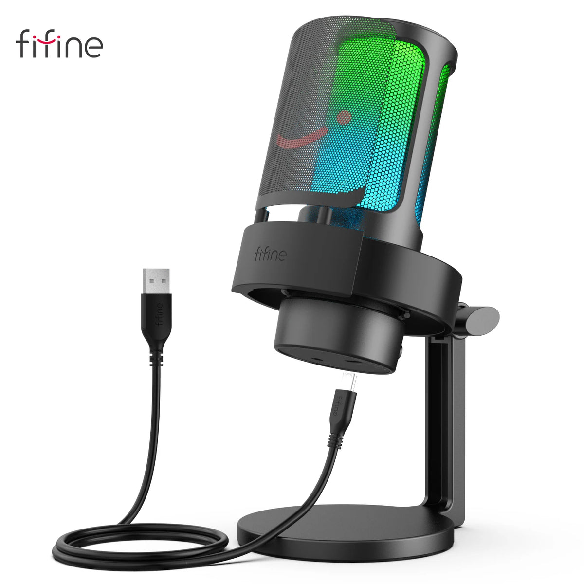 Micrófono USB FIFINE RGB A8