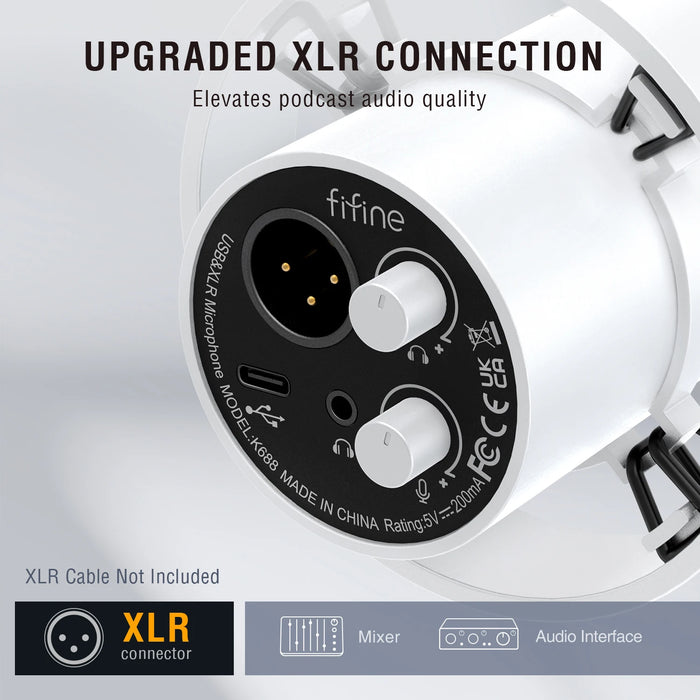Micrófono Profesional K669D XLR