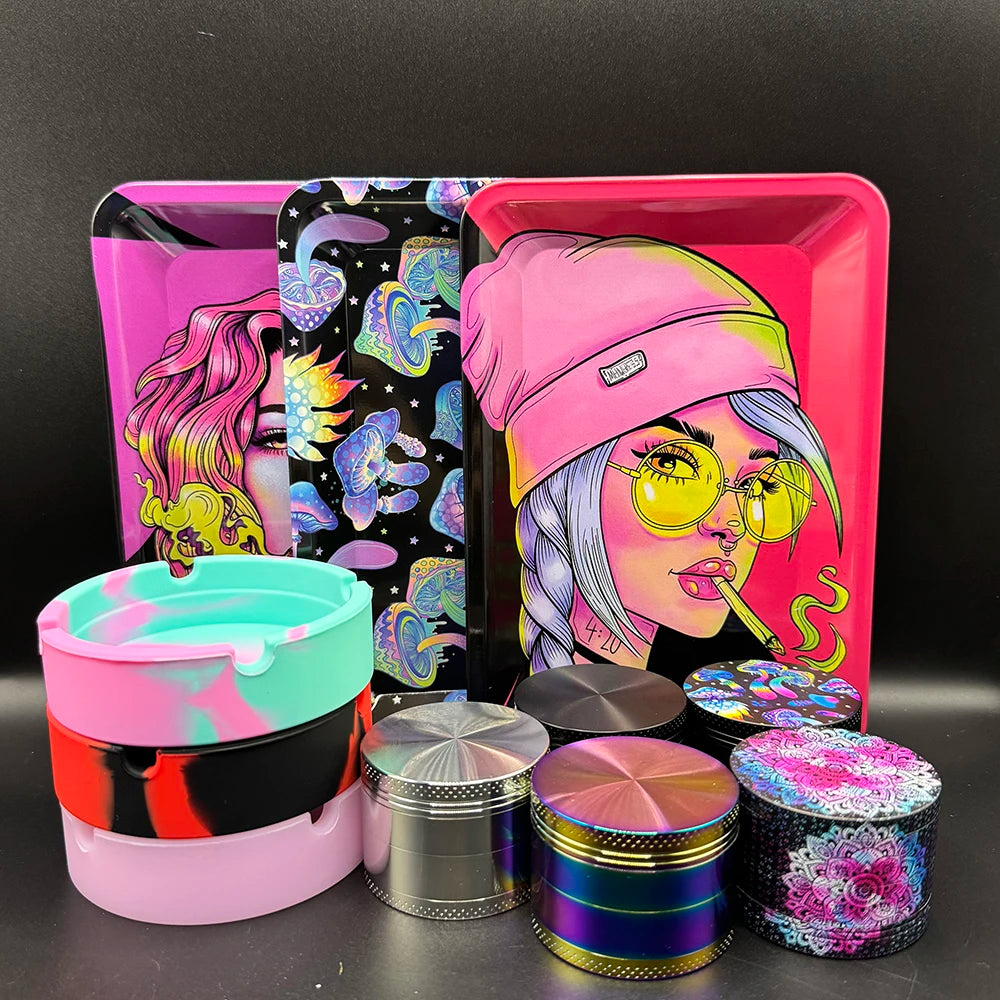 Kit de enrolar ilustrado