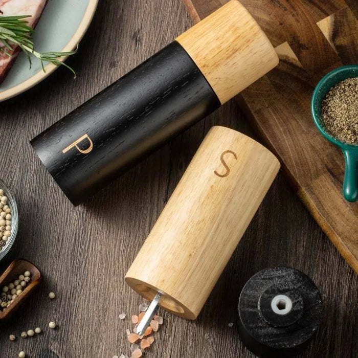 Molinillos de Sal y Pimienta de Madera
