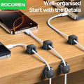 Clips Organizadores de Cables 6 Pack