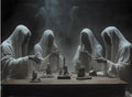 Fondo figuras encapuchadas 300×200