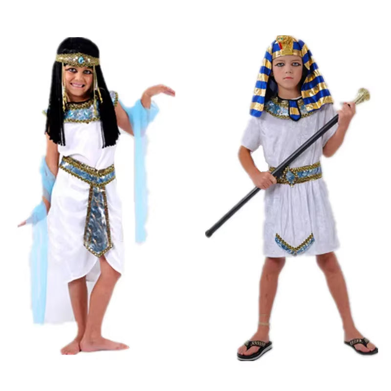 Costumes Ancient Egypt Egyptian Pharaoh Cleopatra Prince Princess Costume for Cosplay Anime Cosplay