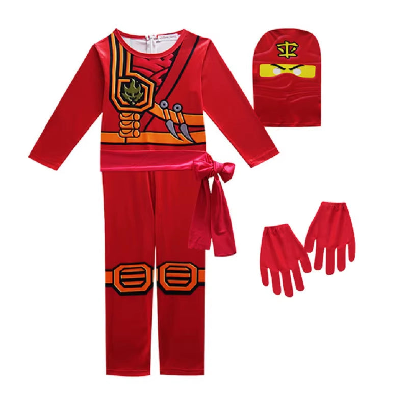 NINJA Cosplay Costume Jumpsuit Set Halloween Christmas Advanced Latest Ninja Cosplay Costume Party