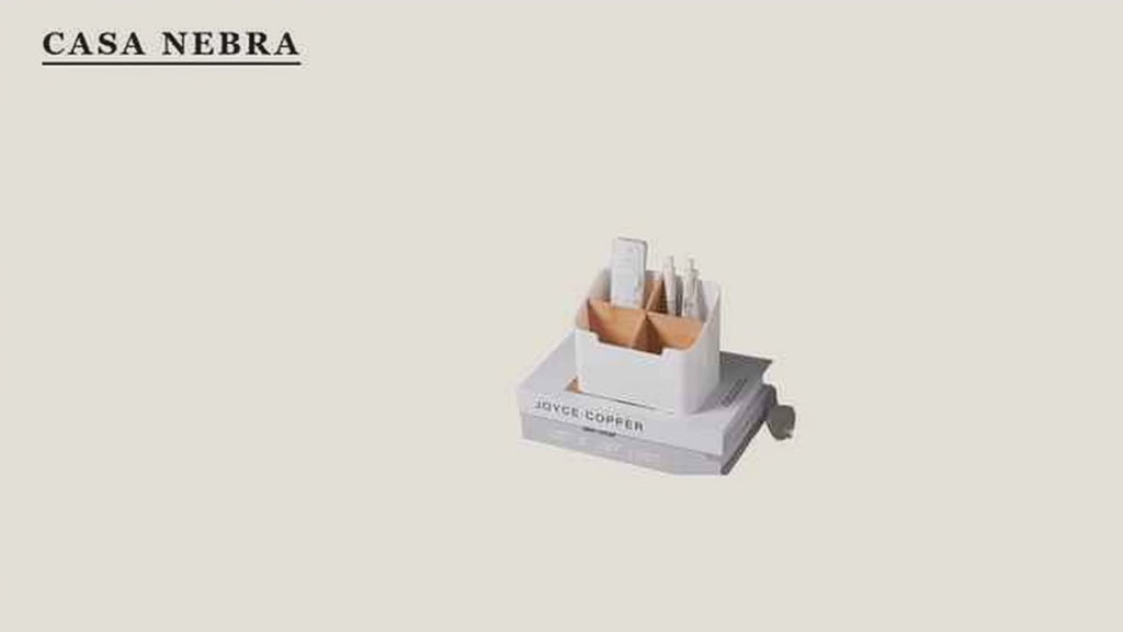 Organizador de Mandos de Madera